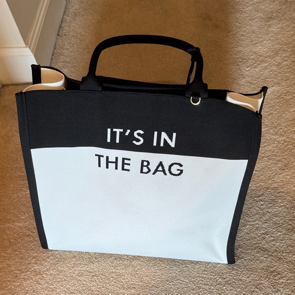 Kate Spade Black and White Tote